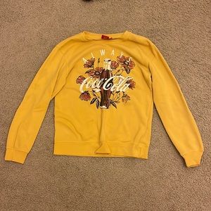 Yellow Coca-Cola Sweater